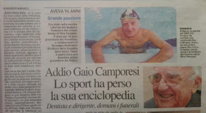 GAIO È TORNATO LIBERO DI CAMMINARE, NUOTARE, VOLARE... RIP GAIO .