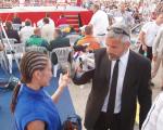 camp. dell'U.Europea 2006- Intervista della Iena Enrico Lucci