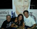 Io Gavino e Nati sotto il nostro amato Alberto!!