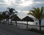 aspettando il tramonto all'isola di Cozumel