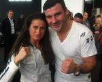 incontro con Joe Calzaghe