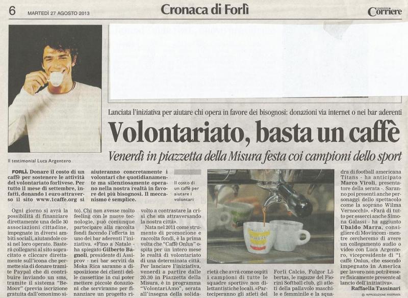 SIMONA GALASSI OSPITE DI VOLONTARIAMO, LA SERATA DEDICATA AL SOSTEGNO DEL VOLONTARIATO FORLIVESE.